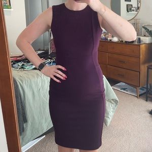 NWT purple sleeveless dress